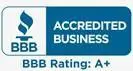 A bbb accredited business seal